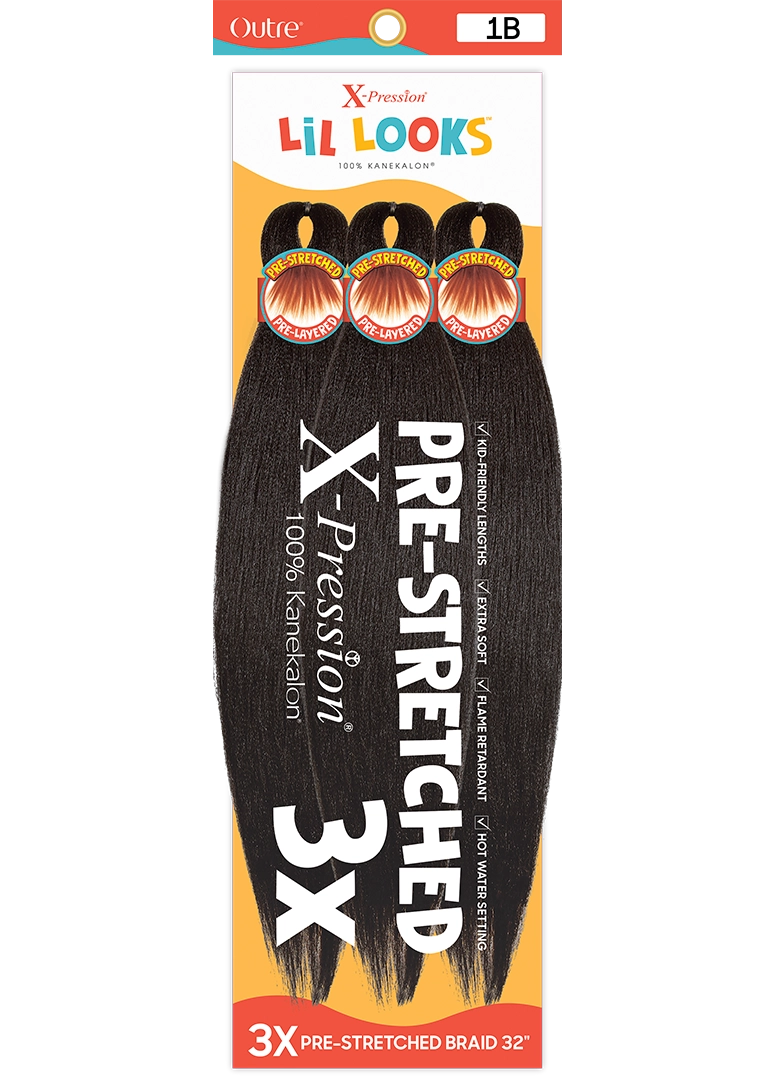 Outre X-Pression Pre-Stretched Braid Hair 3X 32"