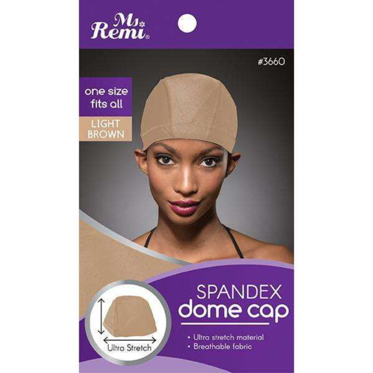 Ms. Remi Spandex Dome Cap