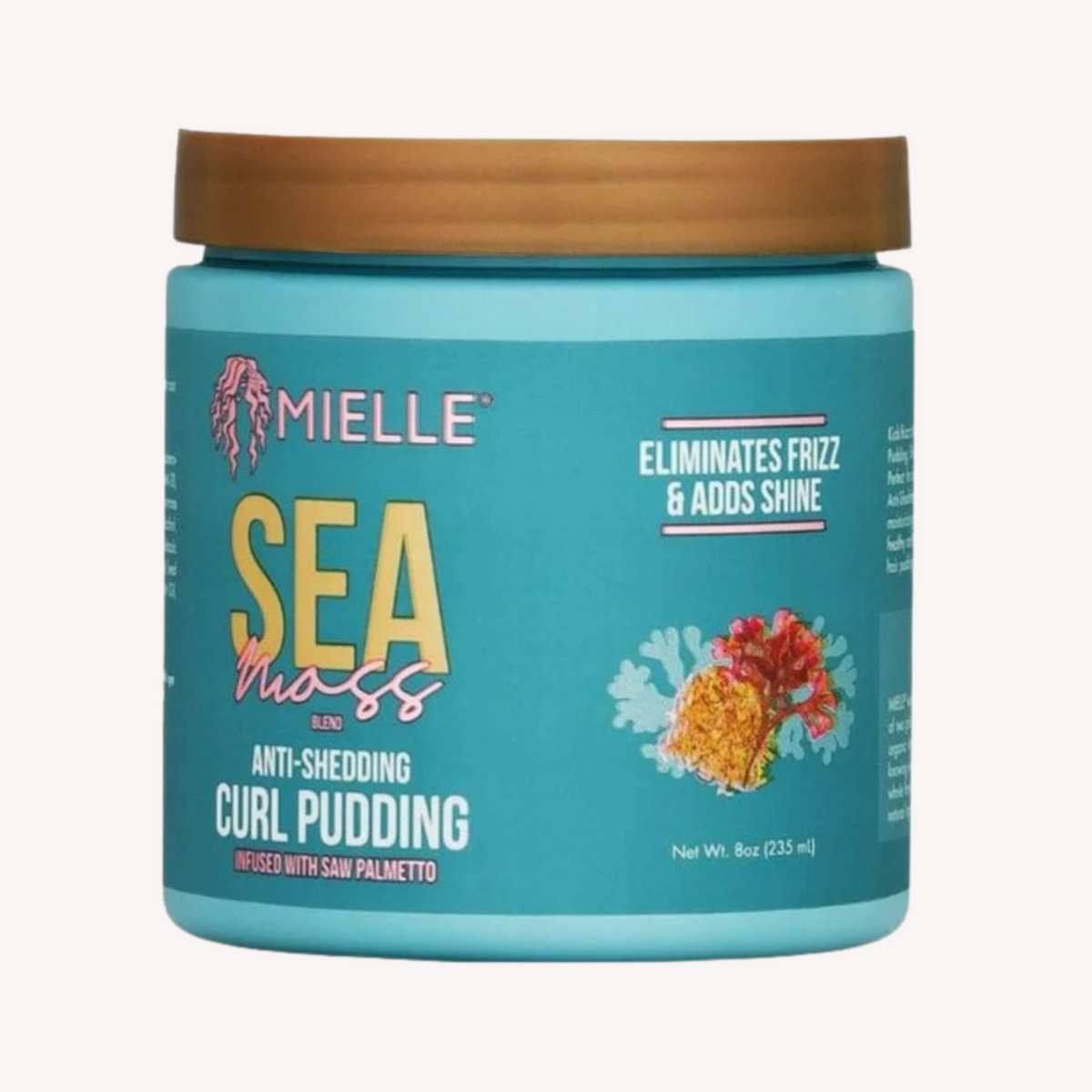 Mielle Sea Moss Anti-Shedding Curl Pudding 8 Oz.