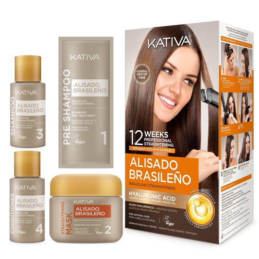 Kativa Brazilian Straightening Kit 12 Weeks