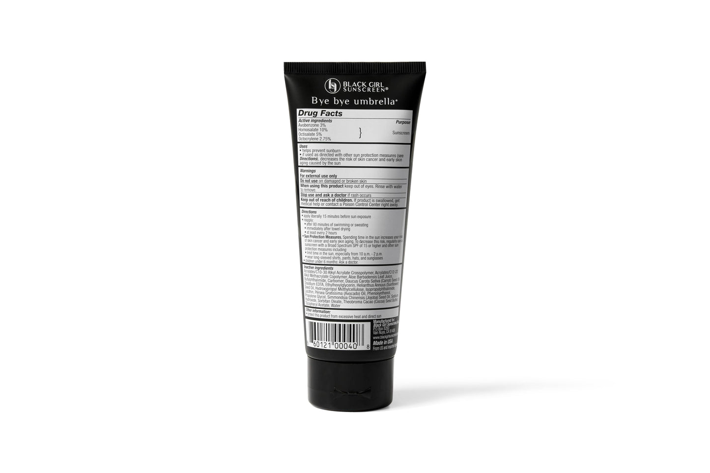 Black Girl Sunscreen SPF 30