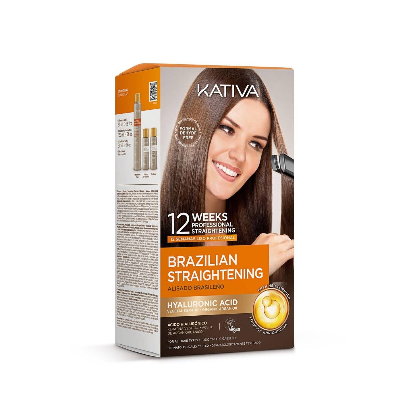 Kativa Brazilian Straightening Kit 12 Weeks