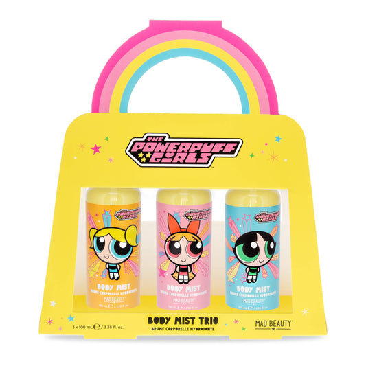 Powerpuff Girls Cartoon Cute Body Mist Trio | Mad Beauty