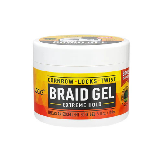 Hairobics Allday Locks Braid Gel - 5oz