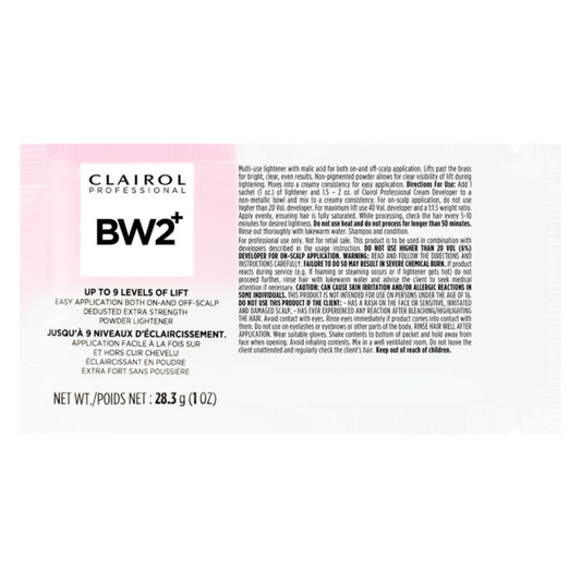 Clairol BW2+ Powder Packet - New Formula 1 oz