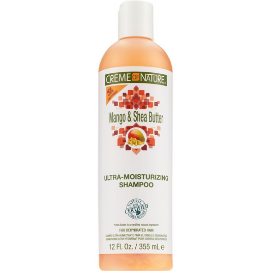 Creme of Nature Mango & Shea Butter Ultra-Moisturizing Shampoo 12oz