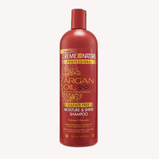 Creme of Nature Argan Oil Sulfate Free Moisture & Shine Shampoo 20 Oz.