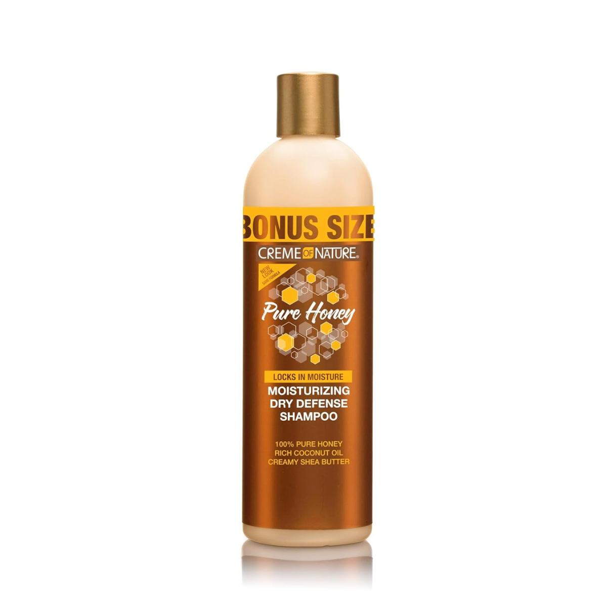 Creme of Nature Pure Honey , Moisturizing Dry Defense Shampoo 12oz