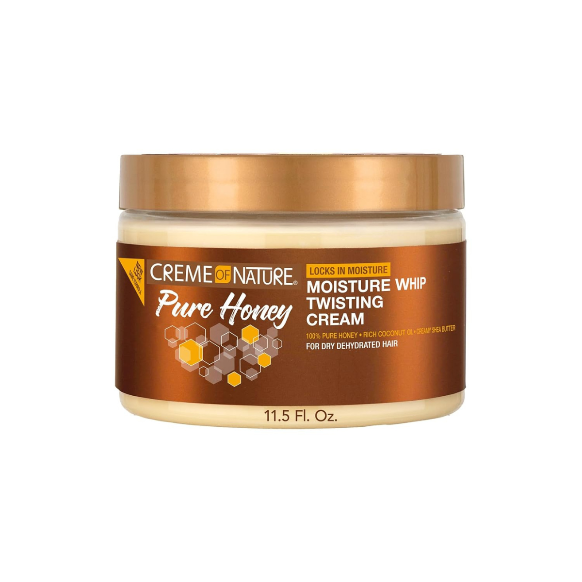 Creme of Nature Pure Honey Moisture Whip Twisting Cream 11.5oz