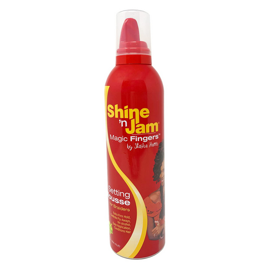 Ampro Shine 'n Jam Magic Fingers Setting Mousse 12 oz.