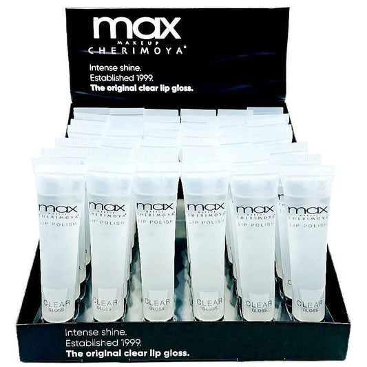 Original Clear Gloss Lip Polish MAX Makeup Cherimoya